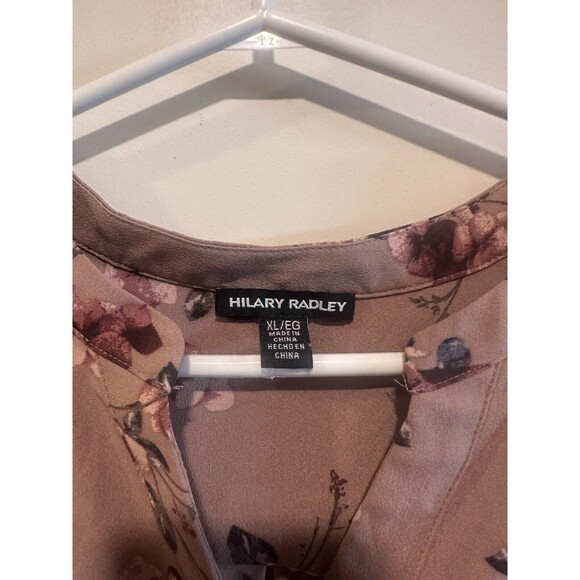 Hilary Radley Ladies Long Sleeve Blouse XL / Xlarge Pink - Picture 2 of 4